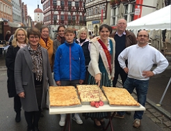 Apfelmarkt 2015 in Oettingne