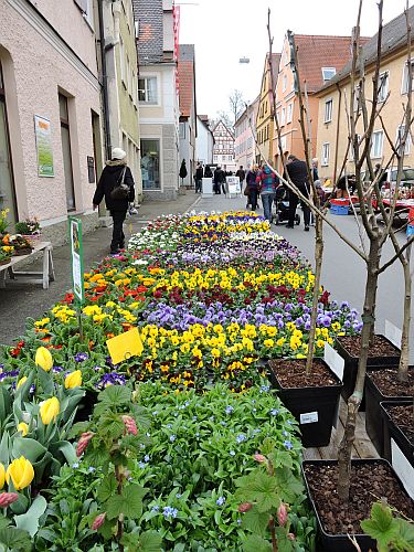 Frühjahrsmarkt mit Automarkt 2015 in Oettingen