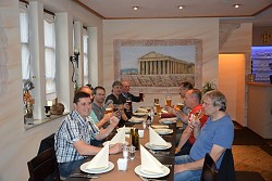 Vatertagsmenü 2015 im Restaurant "Der kleine Grieche" Oettingen