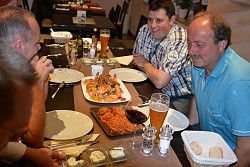 Vatertagsmenü 2015 im Restaurant "Der kleine Grieche" Oettingen